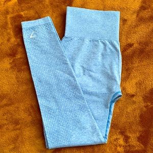 Gymshark teal vital seamless leggings